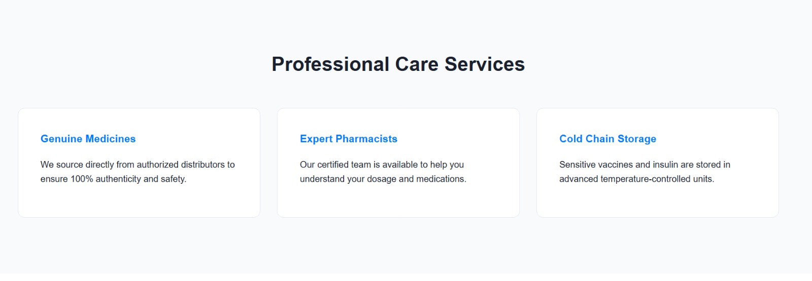Astha services page preview